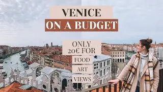 YOU NEED ONLY 20€ FOR A DAY IN VENICE! // AFFORDABLE VENICE 🇮🇹 TRIP