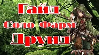 Бюджетный Соло Гайд на Друида, Warspear online с ним вы сможете фармить Соло и Конкурс на 300 знаков