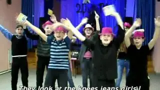 Джинсовые мальчики - Congratulations to Jeans Boys (with Eng Sub) from Elgan city, Kirov region