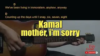 Kamal - mother, i'm sorry Guitar Chords cover