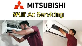 How to service mitsubishi ac at home | Mitsubishi ac service kaise kare