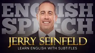 ENGLISH SPEECH | JERRY SEINFELD: Keep Your Humor (English Subtitles)