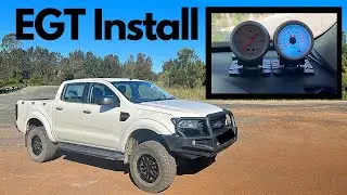 Ford Ranger EGT Gauge Install