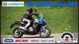 CF Moto 650 MT  | Prueba / Test / Review en español | Total Motor TV