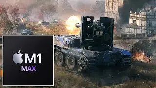 World of Tanks on the 2021 MacBook Pro 14