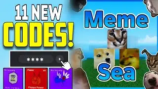 ALL*NEW*WORKING CODES For Meme Sea August 2024/Roblox Meme Sea Codes 2024