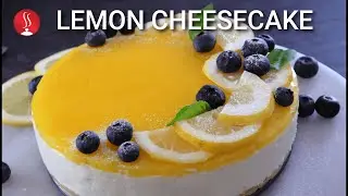 No-Bake Cheesecake With Condensed Milk | No Bake Lemon Cheesecake With Condensed Milk