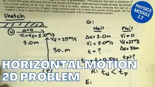 HORIZONTAL MOTION | Problem Solving: Part 3