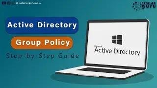 Complete Windows Active Directory & Group Policy Setup Tutorial Step-by-Step Guide #activedirectory