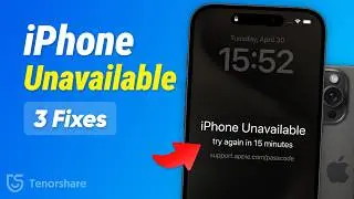 [3 Fixes] iPhone Unavailable? How to Fix iPhone Unavailable Lock Screen without Losing Data 2024