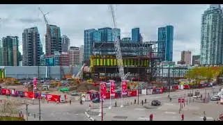 BMO Centre Expansion Timelapse