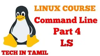 Frequent Linux command || LS || Linux Course || Tech In Tamil