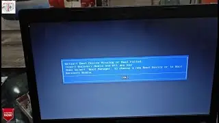 Lenovo Laptop Boot Failed || Default Boot Device Missing or Boot Failed