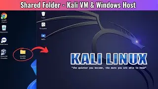 How to Create Shared Folders between Kali VM and Windows Host in VirtualBox