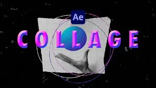 Collage Style Animation in After Effects | Tutorial