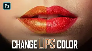 Change Lipstick Color in Photoshop CC 