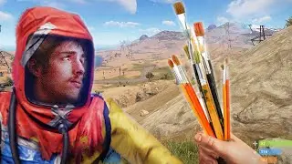 Traditional painter tries painting in RUST