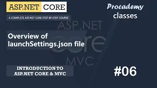 #06 Overview of launchSettings.json file | Introduction to ASP.NET Core | ASP.NET Core MVC Course