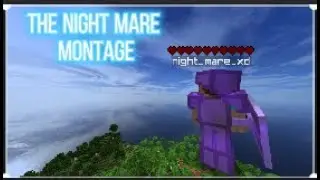 THE NIGHT MARE MONTAGE ||    CRYSTAL PVP IN MINECRAFT ||    MY ENEMY EDIT ||