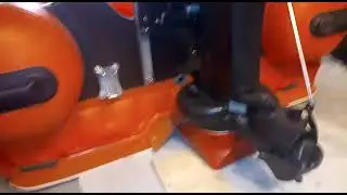 Зазор под пяткой.
