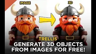 Trellis - Generate 3D Objects From Images Using AI For Free