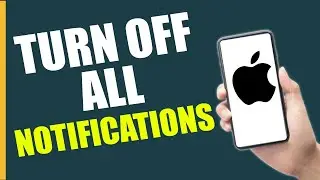 How To Turn Off All Notifications On iPhone - 2024