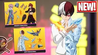 SHOTO TODOROKI BUNDLE | KIRISHIMA & ASHIDO BUNDLE | My Hero Academia x Fortnite