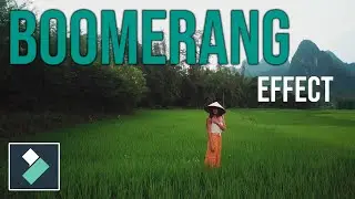 How to create a BOOMERANG style loop video effect in Wondershare Filmora 12 Tutorial 2023