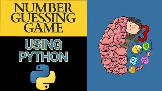 python project| Number guessing app in python |Make game using python 