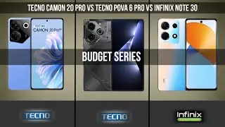 Tecno camon 20 Pro Vs Tecno Pova 6 Pro Vs Infinix Note 30 | ThinQ Tech