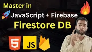 JavaScript + Firebase Firestore Database Tutorial 🔥🚀