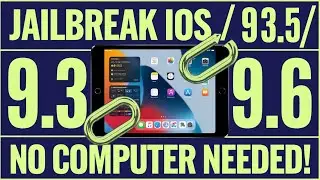 How to jailbreak ios 9.3.5 / ios 9.3.6 ipad without computer 2023