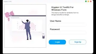 The Free Ultimate UI Design Tool krypton UI toolkit for Windows Forms