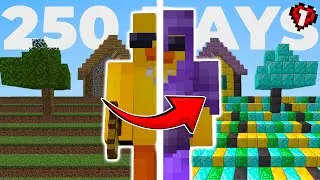 I Spent 250 Days Getting As Rich As Possible In Minecraft Hardcore