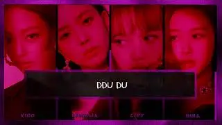 【 COLLAB 】 BLACKPINK -  (뚜두뚜두) DDU-DU DDU-DU ITALIAN Version