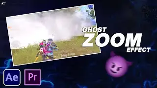 Ghost Zoom - After effects & Premiere pro Tutorial