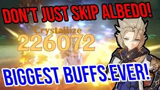 20 THINGS TO CONSIDER FOR ALBEDOS RERUN! Most BUFFED Character in Genshin Impact?!