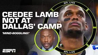 CeeDee Lamb NOT reporting to training camp 👀 MIND-BOGGLING! - Louis Riddick | NFL Live