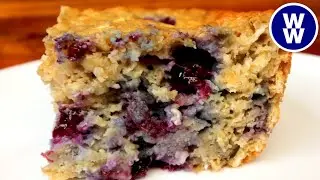 Blueberry Oat Protein Pancake Bars🫐WW Breakfast Meal Prep/Weight Watchers Recipe /Calories & Macros