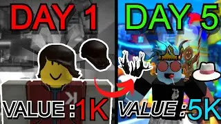 Roblox Trading Nothing To Something!💪 (Shaggy Turned into 5K Profit!😲)