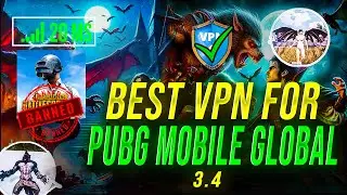 20 MS 🔥 VPN for PUBG Mobile Global 3.4 Android and IOS 2024 || #pubgmobile #PUBGM #iphone