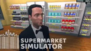 Supermarket Simulator Симулятор Супермаркета Увеличил Магазин