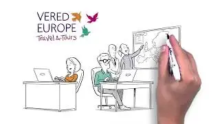 Vered Europe | The best way to discover Europe | Whiteboard animation