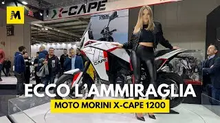 Moto Morini X-Cape 1200 a EICMA 2023 [ENGLISH SUB]