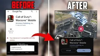 How To Install/Download New COD Warzone Mobile On Unsupported GPU & Low End Devices For All Devices