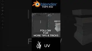 🎯 **Master 3D Modeling in Blender with Expert Shortcuts & Tricks!** #22 #blendertips #Blendertricks