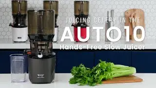 💚 Juicing Celery in The AUTO10 Hands-Free Slow Juicer