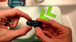 Клею защитную пленку mi band 6 nfc