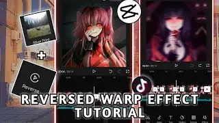 CAPCUT TUTORIAL #17 | REVERSED WARP TUTORIAL | ANIME EDIT | TIKTOK TREND