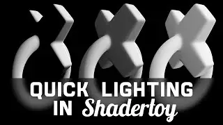 Quick Lighting in Shadertoy